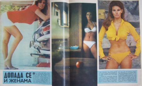 Raquel Welch - Ilustrovana Politika Magazine Pictorial [Yugoslavia (Serbia and Montenegro)] (13 August 1968)