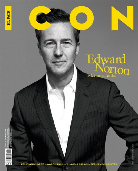 Edward Norton - ICON Magazine Cover [Spain] (November 2019)