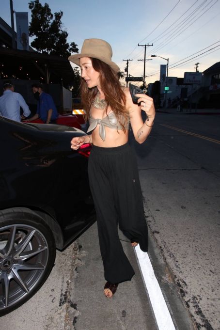 Maggie Q – out for dinner at Craig’s in West Hollywood