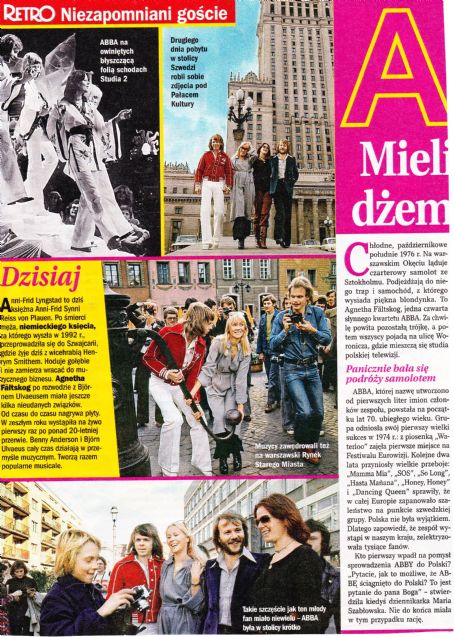 ABBA - Retro Magazine Pictorial [Poland] (November 2014)