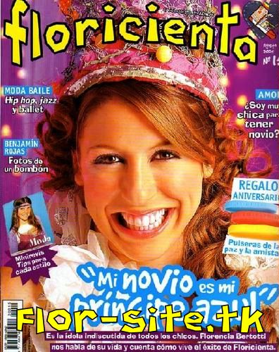 Florencia Bertotti, Floricienta Magazine 01 August 2005 Cover Photo ...