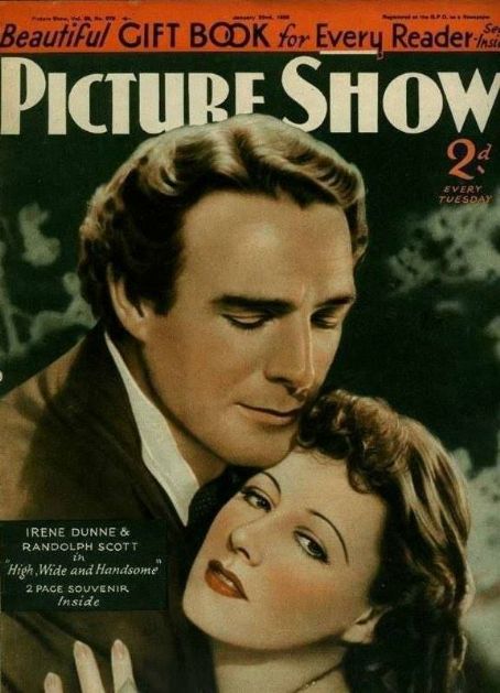 Randolph Scott, Irene Dunne, Picture Show Magazine 22 January 1938 ...