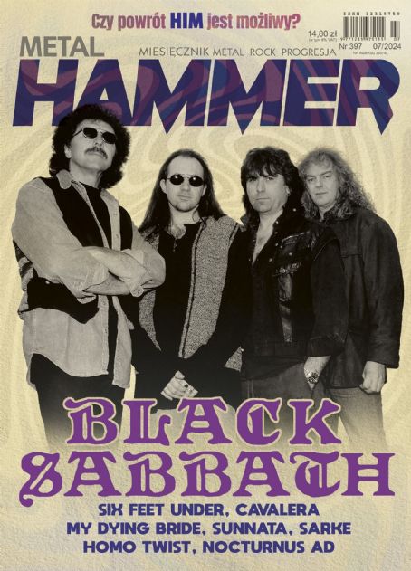Black Sabbath - Metal&Hammer Magazine Cover [Poland] (July 2024)