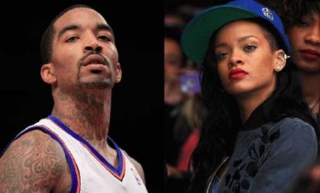 J. R. Smith and Rihanna