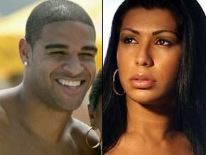 Ellen Cardoso and Adriano