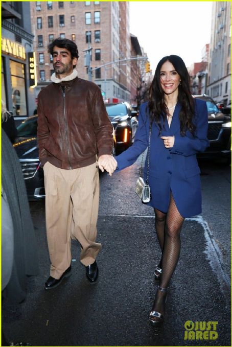 Abigail Spencer and Oscar Valls