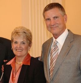 Bill Curry and Carolyn Newton Curry