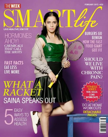 Saina Nehwal - Smart Life Magazine Cover [India] (February 2015)