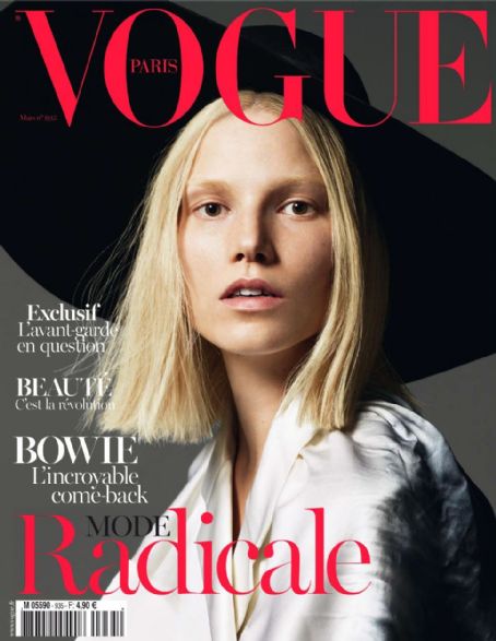 Suvi Koponen, Vogue Magazine March 2013 Cover Photo - France