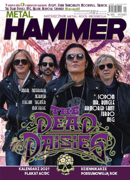 The Dead Daisies - Metal&Hammer Magazine Cover [Poland] (January 2021)