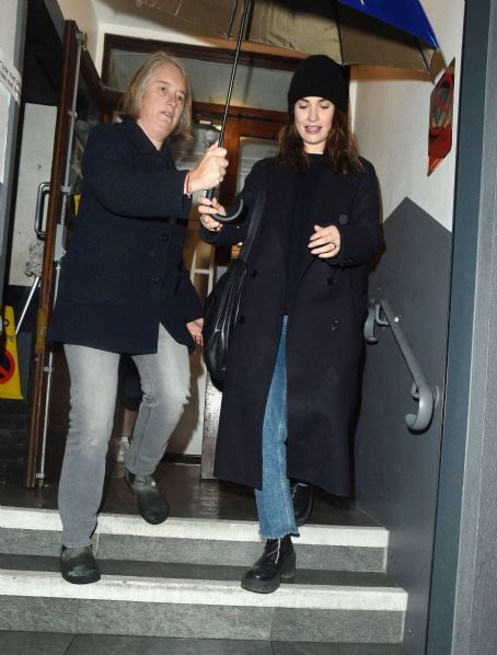 Lily James – Steps out with boyfriend Michael Shuman in Soho – London