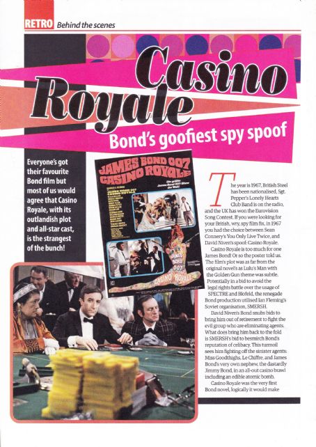 Casino Royale - Yours Retro Magazine Pictorial [United Kingdom] (29 October 2020)