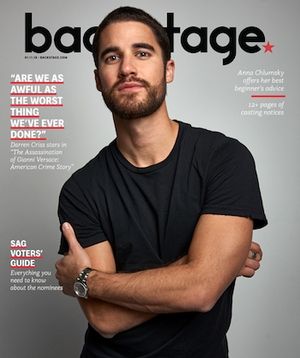 Darren Criss - Backstage Magazine Cover [United States] (10 January 2018)