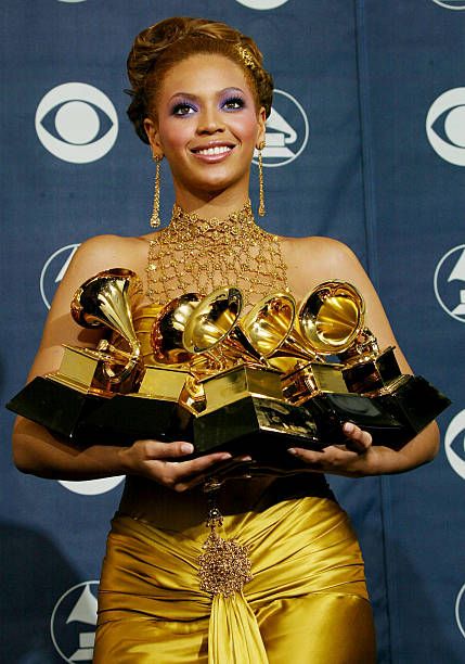 Beyonce Knowles - The 46th Annual GRAMMY Awards - Press Room