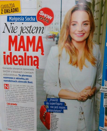 Malgorzata Socha - Show Magazine Pictorial [Poland] (3 April 2017)