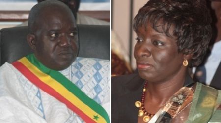 Aminata Touré and Oumar Sarr