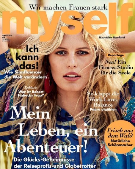 Karolina Kurkova - Myself Magazine Cover [Germany] (August 2019)