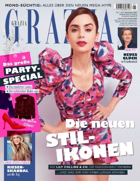 Lily Collins - Grazia Magazine Cover [Germany] (23 December 2021)