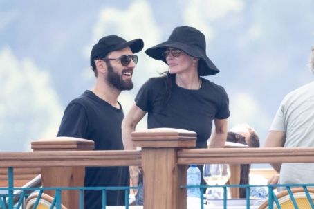 Courteney Cox – With her boyfriend Johnny McDaid spotted in Nerano