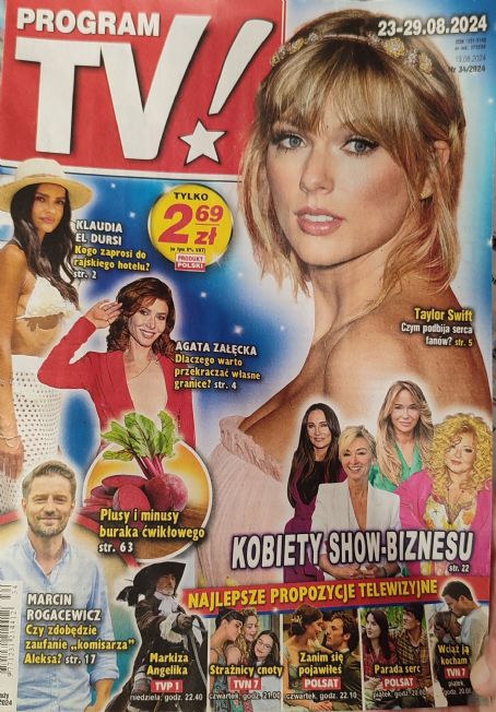 Taylor Swift - Program TV Magazine Cover [Poland] (23 August 2024)
