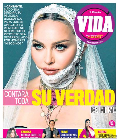 Madonna - El Diario Vida Magazine Cover [Ecuador] (1 August 2022)