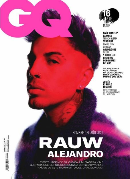 Rauw Alejandro - GQ Magazine Cover [Mexico] (January 2023)