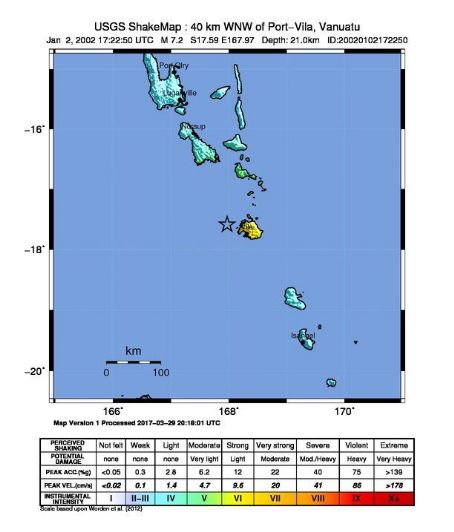 2002 Port Vila earthquake