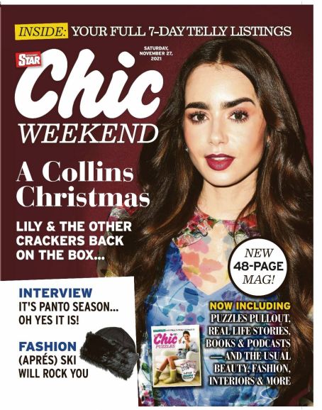 Lily Collins – Chic magazine (November 2021)