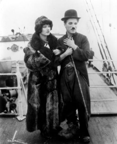 Charlie Chaplin and Georgia Hale