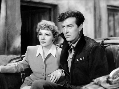Claudette Colbert and Ray Milland
