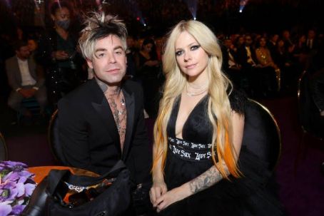 Derek Smith and Avril Lavigne - The 64th Annual Grammy Awards (2022)