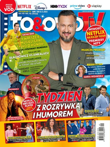 Marcin Prokop - To & Owo Magazine Cover [Poland] (10 December 2022)
