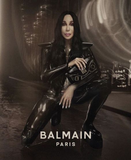Cher Looks Sci-Fi Chic in Balmain Blaze Bag Campaign