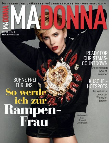 Scarlett Johansson - Madonna Magazine Cover [Austria] (18 November 2023)