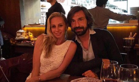 Andrea Pirlo and Valentina Baldini