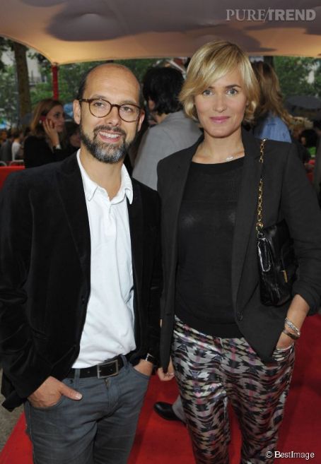 Judith Godreche and Maurice Barthelemy