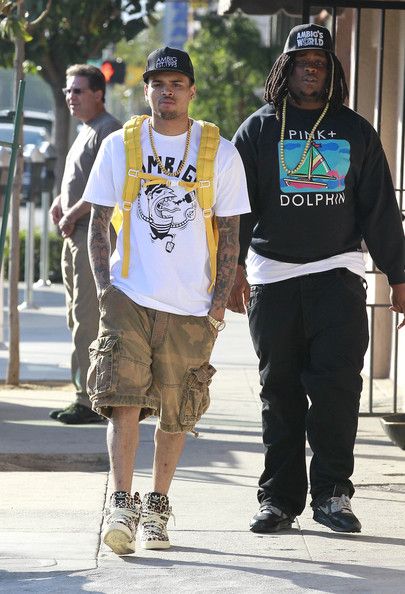 chris brown clothing style summer