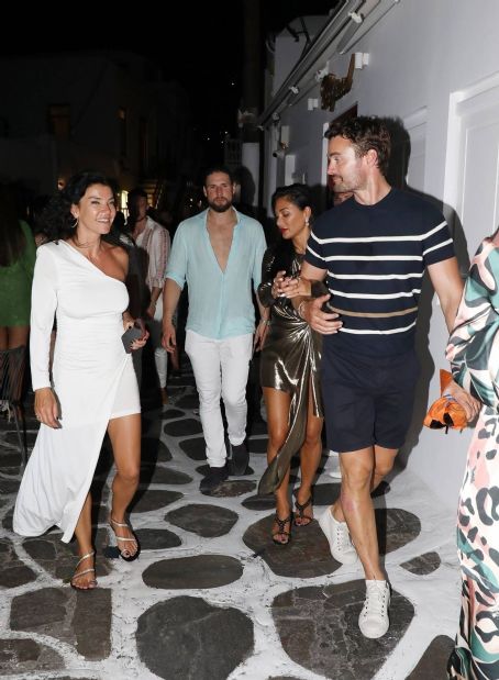 Nicole Scherzinger – With boyfriend Thom Evans celebrating Nicole’s 44th birthday in Greece