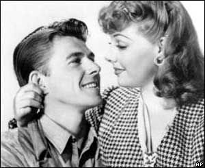 Ann Sheridan and Ronald Reagan