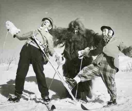 Pekka ja Pätkä lumimiehen jäljillä (1954)