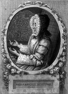 Marie Anne de Vichy-Chamrond, marquise du Deffand