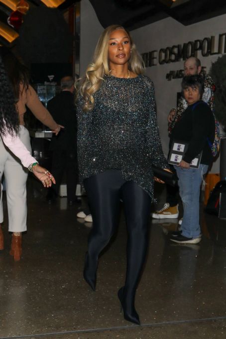 Savannah James – Leaving Michael Rubin’s Fanatics party in Las Vegas