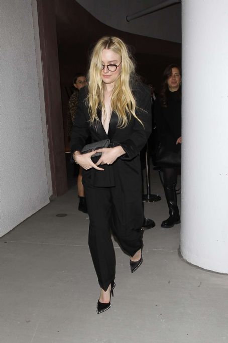 Dakota Fanning – Leaves ‘The Webster’ Store Opening in Beverly Hills