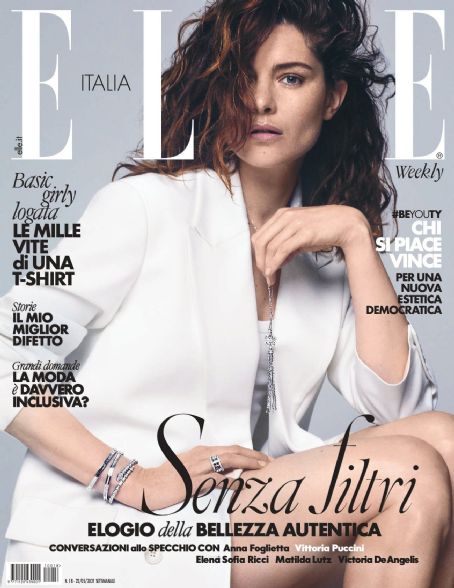 Vittoria Puccini - Elle Magazine Cover [Italy] (22 May 2021) -  FamousFix.com post