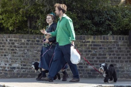 Helena Bonham Carter – With boyfriend seen on a stroll through North London’s Primrose Hill