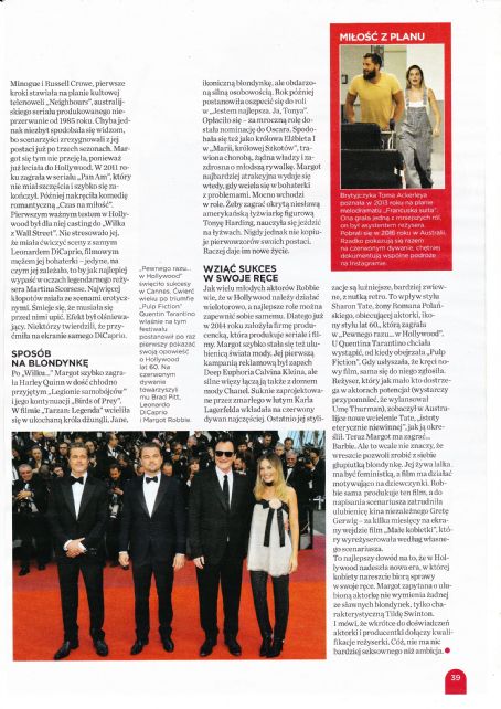 Margot Robbie - Gala Magazine Pictorial [Poland] (12 August 2019)