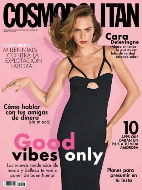 Cara Delevingne - Cosmopolitan Magazine Cover [Spain] (September 2021)