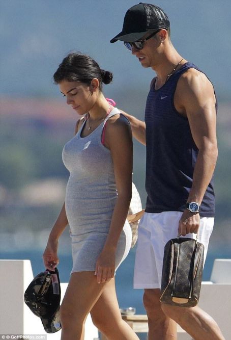 Is Cristiano Ronaldo's girlfriend expecting? Portuguese newspaper claims Georgina Rodríguez 'is five months pregnant with his child'... amid reports he became father to twins via surrogate just weeks ago
