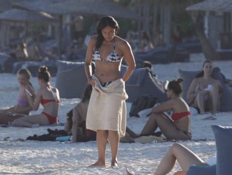 Michelle Rodriguez – In a bikini in Tulum