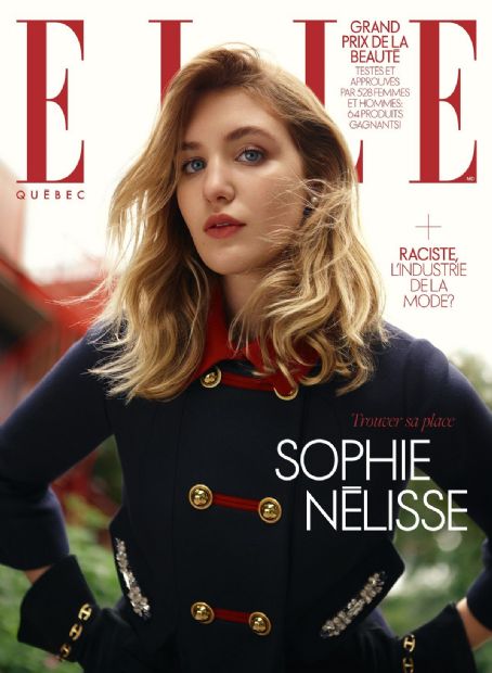 Sophie Nélisse, Elle Quebec Magazine November 2020 Cover Photo - France
